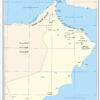 خريطة ولايات سلطنة عمان