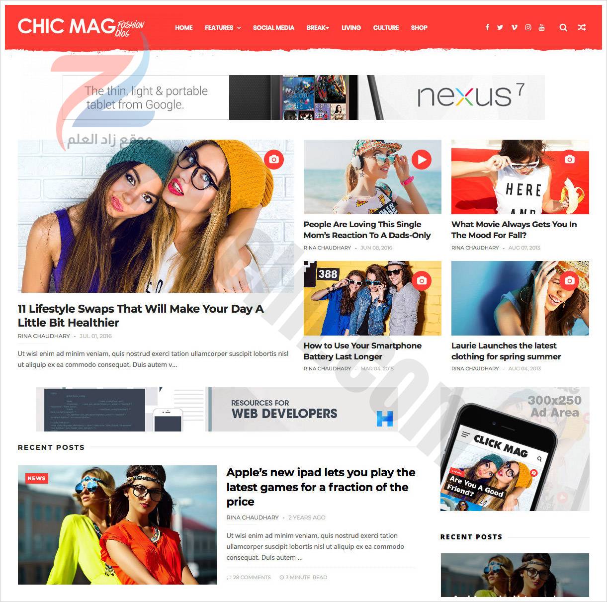 Chicmag-Fashion-Blogger-Template