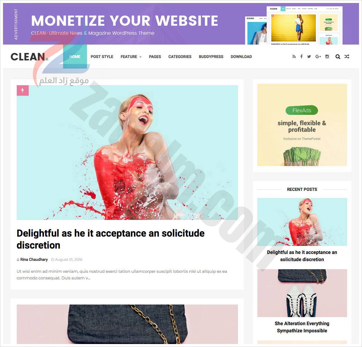 Clean-Blogger-Template-2018