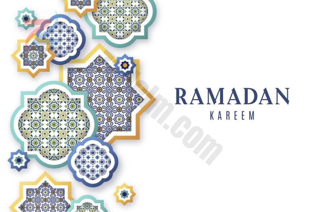 خلفيات وبطاقات تهنئة لشهر رمضان قابلة للتعديل