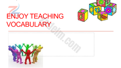 ملف بوربوينت للانماء المهني لمادة اللغة الانجليزية بعنوان Emjoy Teaching English