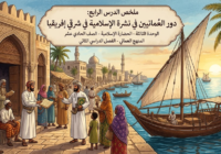 ملخص الدرس الرابع دور العُمانيين في نشر الحضارة الإسلامية في شرقي إفريقيا الوحدة الثالثة لمادة الحضارة الاسلامية للصف الحادي عشر الفصل الدراسي الثاني المنهج العماني