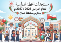 مستجدات الخطة الدراسية للعام الدراسي 2026 / 2027 م لمدارس سلطنة عمان