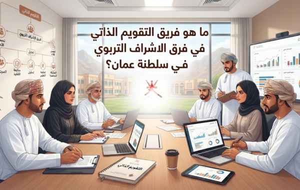 ما هو فريق التقويم الذاتي في فرق الاشراف التربوي في سلطنة عمان؟