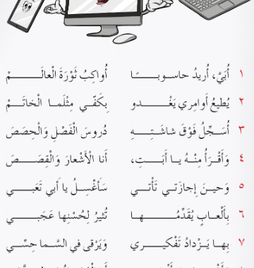 حل اسئلة درس حاسوب لمادة اللغة العربية احب لغتي للصف الثالث الفصل الدراسي الاول المنهج العماني