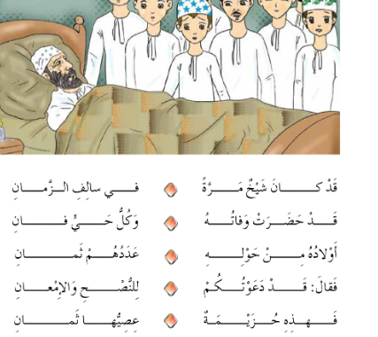 حل اسئلة درس نصيحة اب لمادة اللغة العربية احب لغتي للصف الرابع الفصل الدراسي الاول المنهج العماني