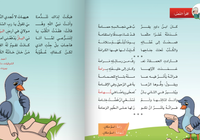شرح ابيات قصيدة سليمان والحمامة لمادة اللغة العربية لغتي الجميلة للصف الخامس الفصل الدراسي الاول المنهج العماني