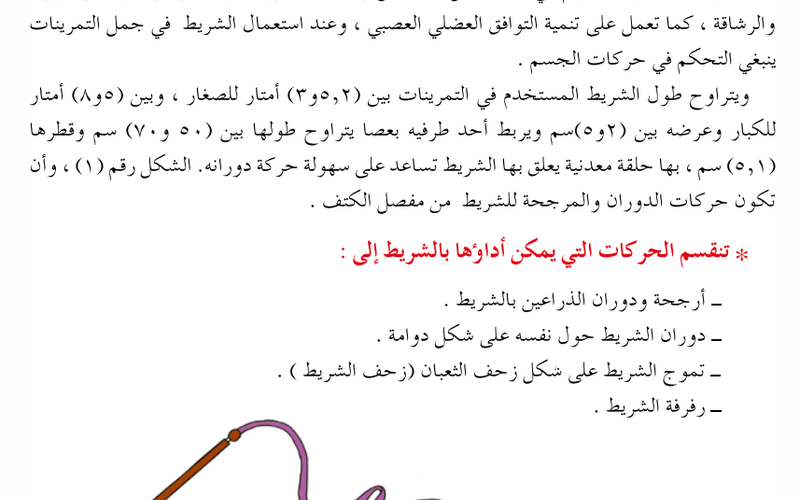 درس التمرينات بالشريط مع الايقاع الموسيقي لمادة الرياضة المدرسية للصف الثاني عشر الفصل الدراسي الاول