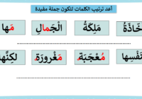 ملف بوربوينت لاوراق عمل عن حرف الميم لمادة اللغة العربية احب لغتي للصف الاول